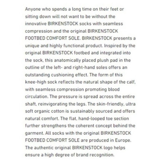 NWT Men's Birkenstock Support Sole Socks - Picture 8 of 9